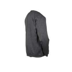 PLANAM Unisex Sweater OUTDOOR Rundhals Logo Grau