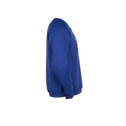 PLANAM Unisex Sweater OUTDOOR Rundhals Logo Kornblumenblau