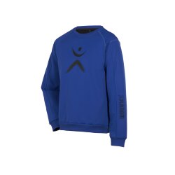 PLANAM Unisex Sweater OUTDOOR Rundhals Logo Kornblumenblau
