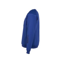 PLANAM Unisex Sweater OUTDOOR Rundhals Logo Kornblumenblau