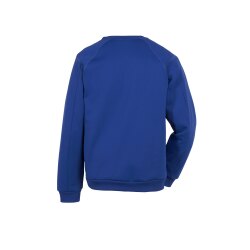 PLANAM Unisex Sweater OUTDOOR Rundhals Logo Kornblumenblau