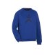PLANAM Unisex Sweater OUTDOOR Rundhals Logo Kornblumenblau