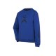 PLANAM Unisex Sweater OUTDOOR Rundhals Logo Kornblumenblau