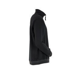 PLANAM Herren Match Troyer OUTDOOR Zip-Kragen Schwarz