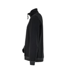 PLANAM Herren Match Troyer OUTDOOR Zip-Kragen Schwarz