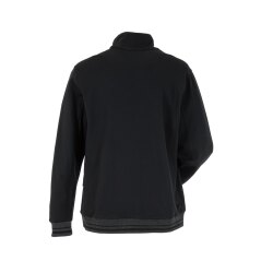 PLANAM Herren Match Troyer OUTDOOR Zip-Kragen Schwarz