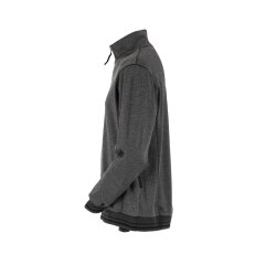 PLANAM Herren Match Troyer OUTDOOR Zip-Kragen Grau
