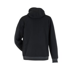 PLANAM Herren Match Hoodie OUTDOOR Kapuze Schwarz