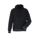 PLANAM Herren Match Hoodie OUTDOOR Kapuze Schwarz