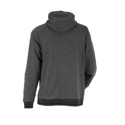 PLANAM Herren Match Kapuzenjacke OUTDOOR Reißverschluss Grau