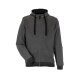 PLANAM Herren Match Kapuzenjacke OUTDOOR Reißverschluss Grau
