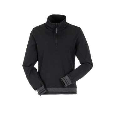 PLANAM Choice Damen Troyer OUTDOOR Zip-Kragen Schwarz