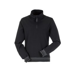 PLANAM Choice Damen Troyer OUTDOOR Zip-Kragen Schwarz