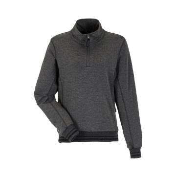 PLANAM Choice Damen Troyer OUTDOOR Zip-Kragen Grau
