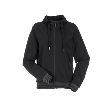 PLANAM Choice Damen Kapuzenjacke OUTDOOR Reißverschluss Schwarz