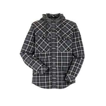 PLANAM Unisex Thermohemd OUTDOOR Kapuze Schiefer/Zink