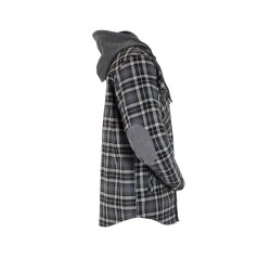 PLANAM Unisex Thermohemd OUTDOOR Kapuze Schiefer/Zink