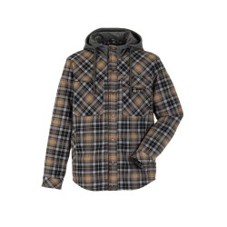 PLANAM Unisex Thermohemd OUTDOOR Kapuze Sand/Zink
