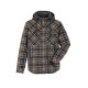 PLANAM Unisex Thermohemd OUTDOOR Kapuze Sand/Zink