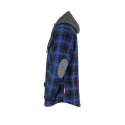 PLANAM Unisex Thermohemd OUTDOOR Kapuze Kornblumenblau/Marine