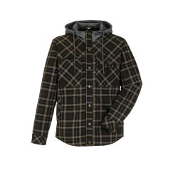 PLANAM Unisex Thermohemd OUTDOOR Kapuze Oliv/Helloliv