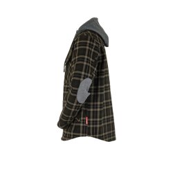 PLANAM Unisex Thermohemd OUTDOOR Kapuze Oliv/Helloliv