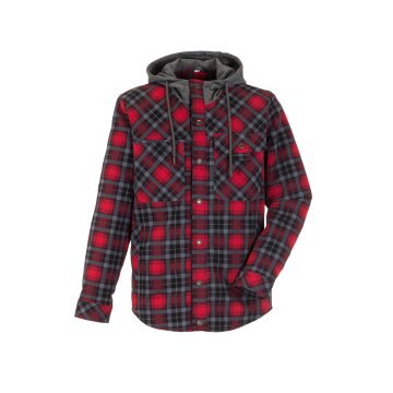 PLANAM Unisex Thermohemd OUTDOOR Kapuze Rot/Schiefer