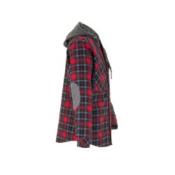 PLANAM Unisex Thermohemd OUTDOOR Kapuze Rot/Schiefer