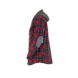 PLANAM Unisex Thermohemd OUTDOOR Kapuze Rot/Schiefer
