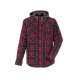 PLANAM Unisex Thermohemd OUTDOOR Kapuze Rot/Schiefer