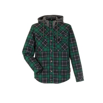 PLANAM Unisex Thermohemd OUTDOOR Kapuze Grün/Schiefer
