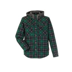 PLANAM Unisex Thermohemd OUTDOOR Kapuze Grün/Schiefer