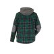 PLANAM Unisex Thermohemd OUTDOOR Kapuze Grün/Schiefer