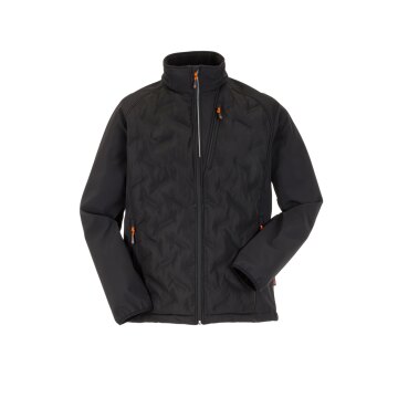PLANAM Unisex Strike-Jacke OUTDOOR Steppung Reflex Schwarz