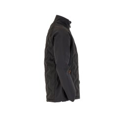 PLANAM Unisex Strike-Jacke OUTDOOR Steppung Reflex Schwarz