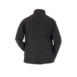 PLANAM Unisex Strike-Jacke OUTDOOR Steppung Reflex Schwarz
