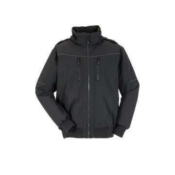 PLANAM Unisex Plane-Blouson OUTDOOR Kapuze Reflex Schwarz