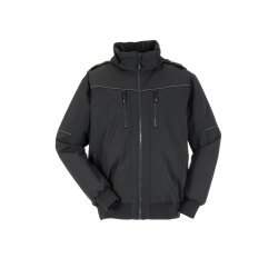 PLANAM Unisex Plane-Blouson OUTDOOR Kapuze Reflex Schwarz