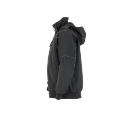 PLANAM Unisex Plane-Blouson OUTDOOR Kapuze Reflex Schwarz