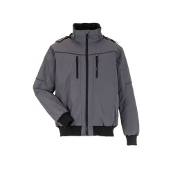 PLANAM Unisex Plane-Blouson OUTDOOR Kapuze Reflex Schiefer