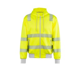 PLANAM Unisex Hoody NORIT-WARNSCHUTZ Kapuze Gelb/Zink