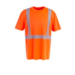 PLANAM Unisex T-Shirt NORIT-WARNSCHUTZ Rundhals Orange