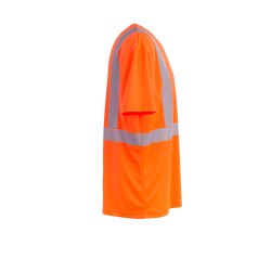PLANAM Unisex T-Shirt NORIT-WARNSCHUTZ Rundhals Orange