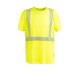 PLANAM Unisex T-Shirt NORIT-WARNSCHUTZ Rundhals Gelb