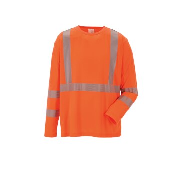 PLANAM Unisex Shirt NORIT-WARNSCHUTZ Rundhals Orange