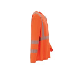 PLANAM Unisex Shirt NORIT-WARNSCHUTZ Rundhals Orange
