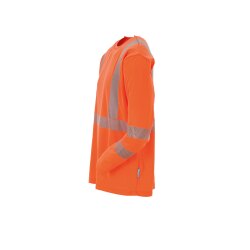 PLANAM Unisex Shirt NORIT-WARNSCHUTZ Rundhals Orange