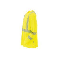 PLANAM Unisex Shirt NORIT-WARNSCHUTZ Rundhals Gelb