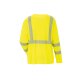 PLANAM Unisex Shirt NORIT-WARNSCHUTZ Rundhals Gelb