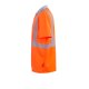 PLANAM Unisex Poloshirt NORIT-WARNSCHUTZ Kragen Orange/Zink